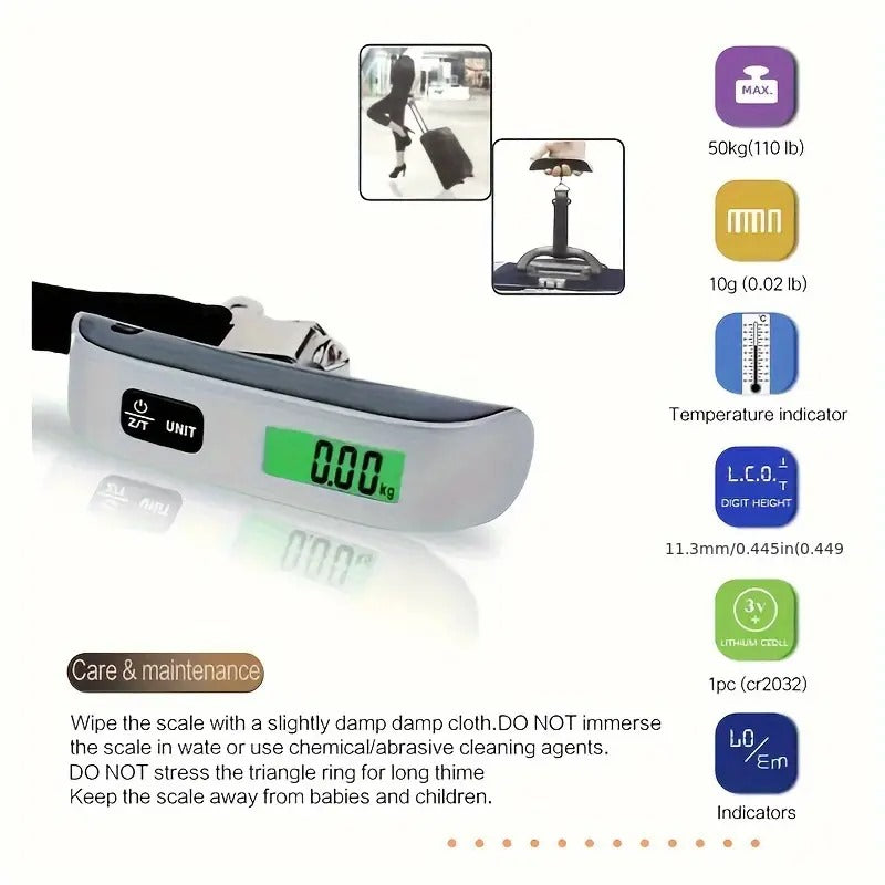 Digital portable weighting scale