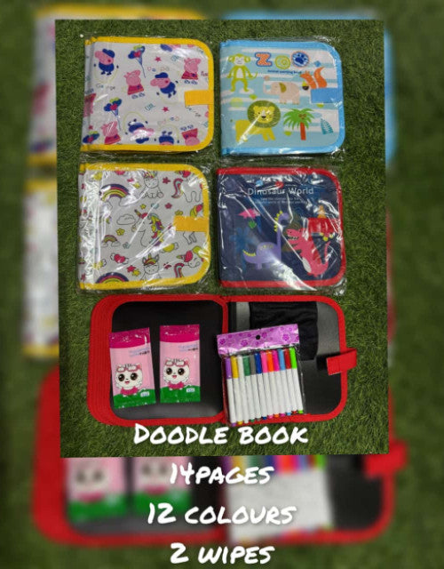 Reusable Doodle Book Set for Kids